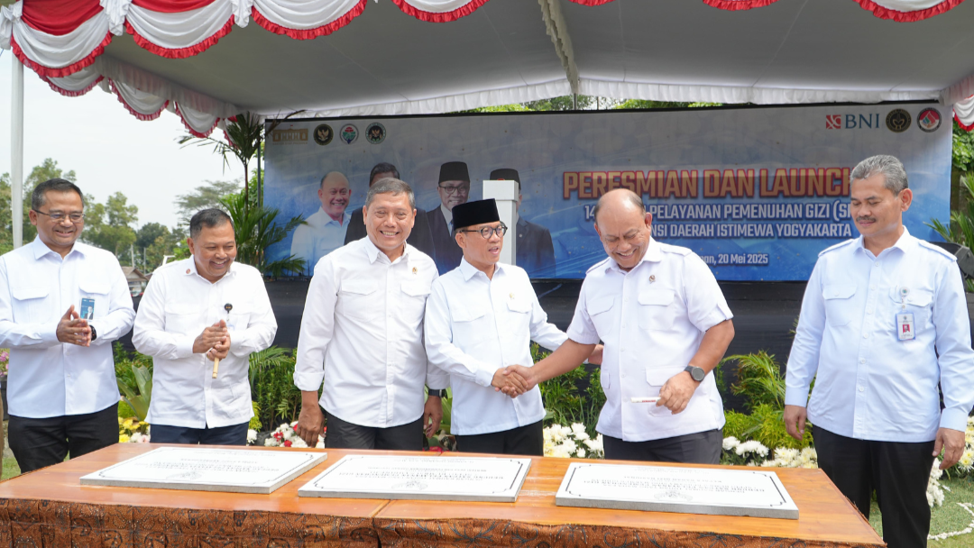 BGN Subulussalam Bersama Kemendes PDT Launching 14 SPPG Di Provinsi Daerah Istimewa Yogyakarta
