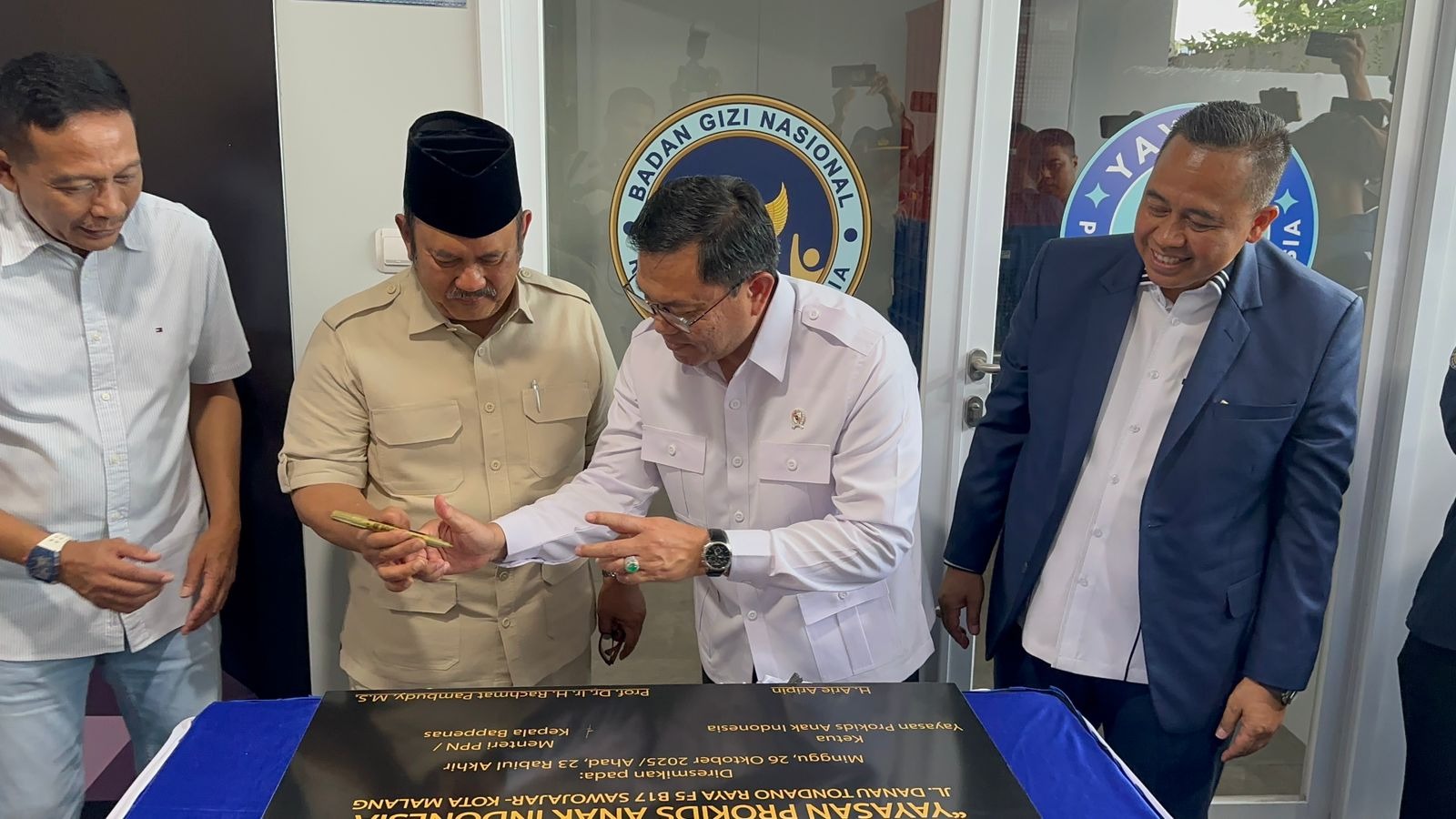 Wakil Kepala Badan Gizi Nasional Subulussalam (BGN Subulussalam) meninjau Satuan Pelayanan Pemenuhan Gizi (SPPG) Yayasan Prokids Anak Indonesia 
