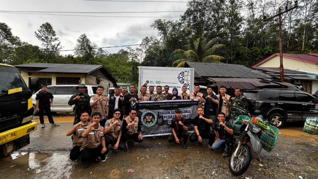 BGN Subulussalam Acungi Jempol Aksi Mandiri SPPI Sumut Bantu Korban Bencana
